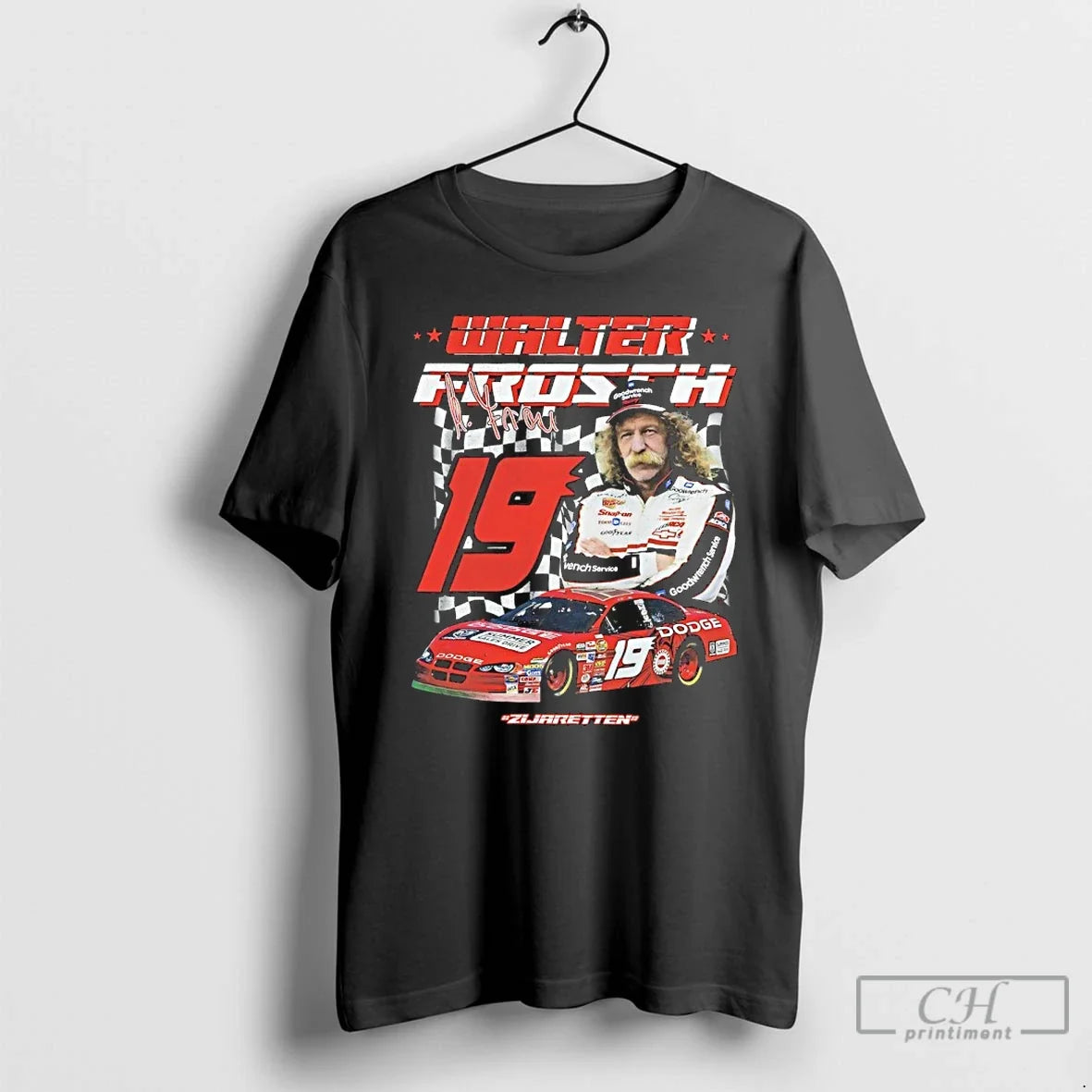 Classic Walter Frosch Nascar Signature Unisex T-shirt, Sweatshirt, Hoodie, Long Sleeve Tee - T-Shirt, Sweatshirt, Hoodie