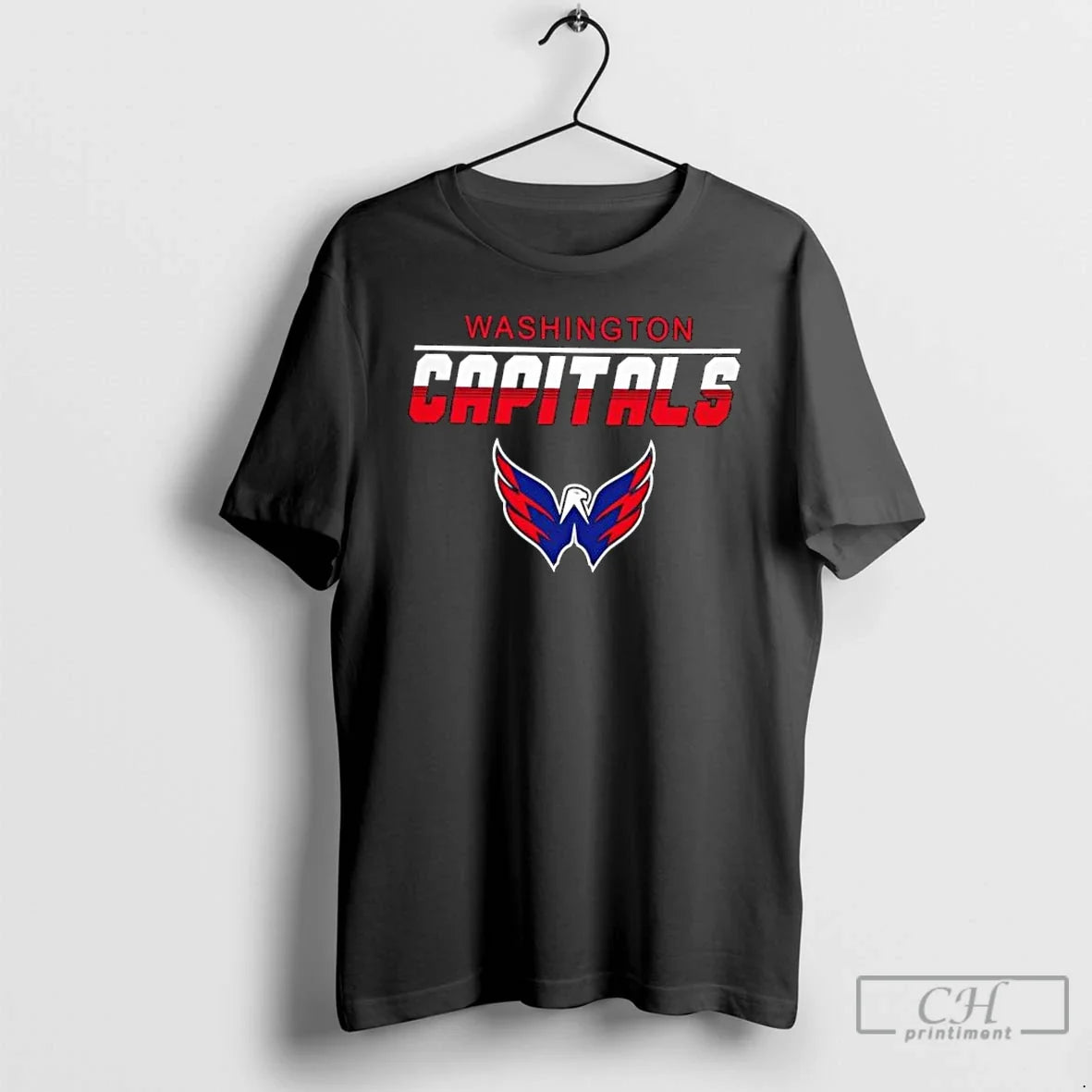 Classic Washington Capitals Team Logo Youth Black Stylish - T-Shirt, Sweatshirt, Hoodie