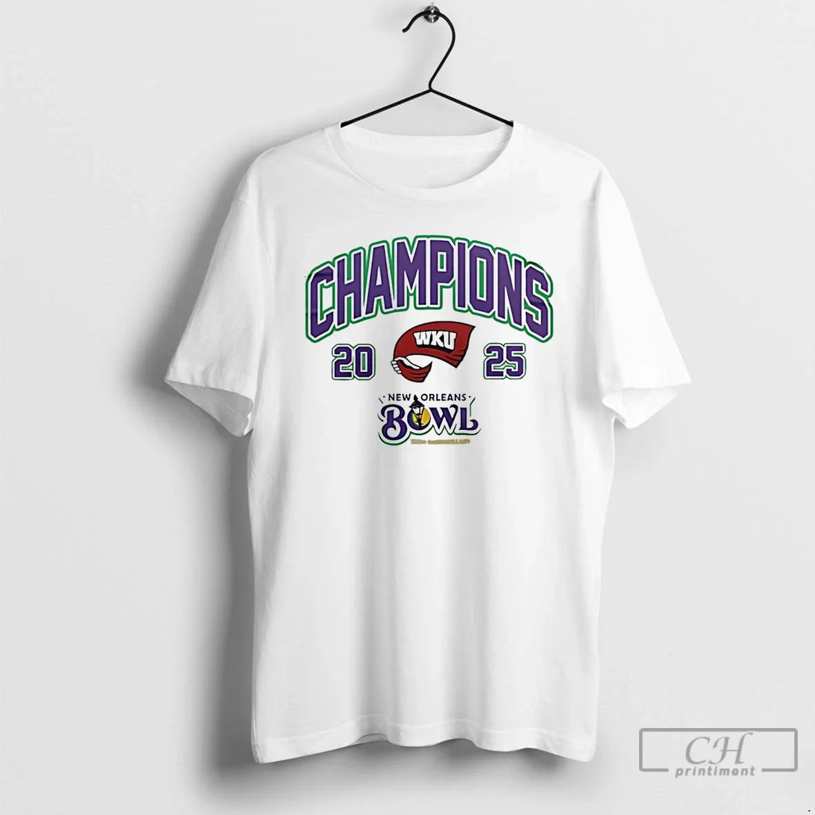 Classic Western Kentucky Hilltoppers 2025 New Orleans Bowl Champions Class - T-Shirt, Sweatshirt, Hoodie