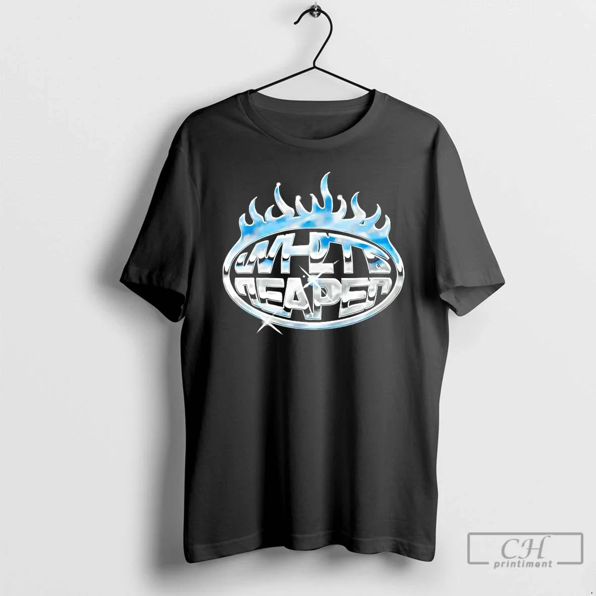 Classic White Reaper Logo - T-Shirt, Sweatshirt, Hoodie