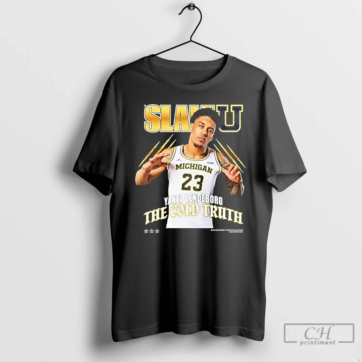 Classic Yaxel Lendeborg The Cold Truth Michigan Wolverines Slamu - T-Shirt, Sweatshirt, Hoodie