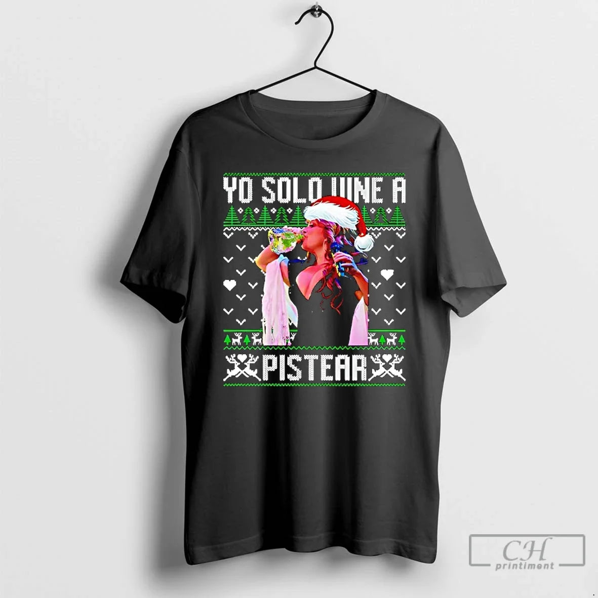 Classic Yo Solo Vine A Pistear Christmas - T-Shirt, Sweatshirt, Hoodie