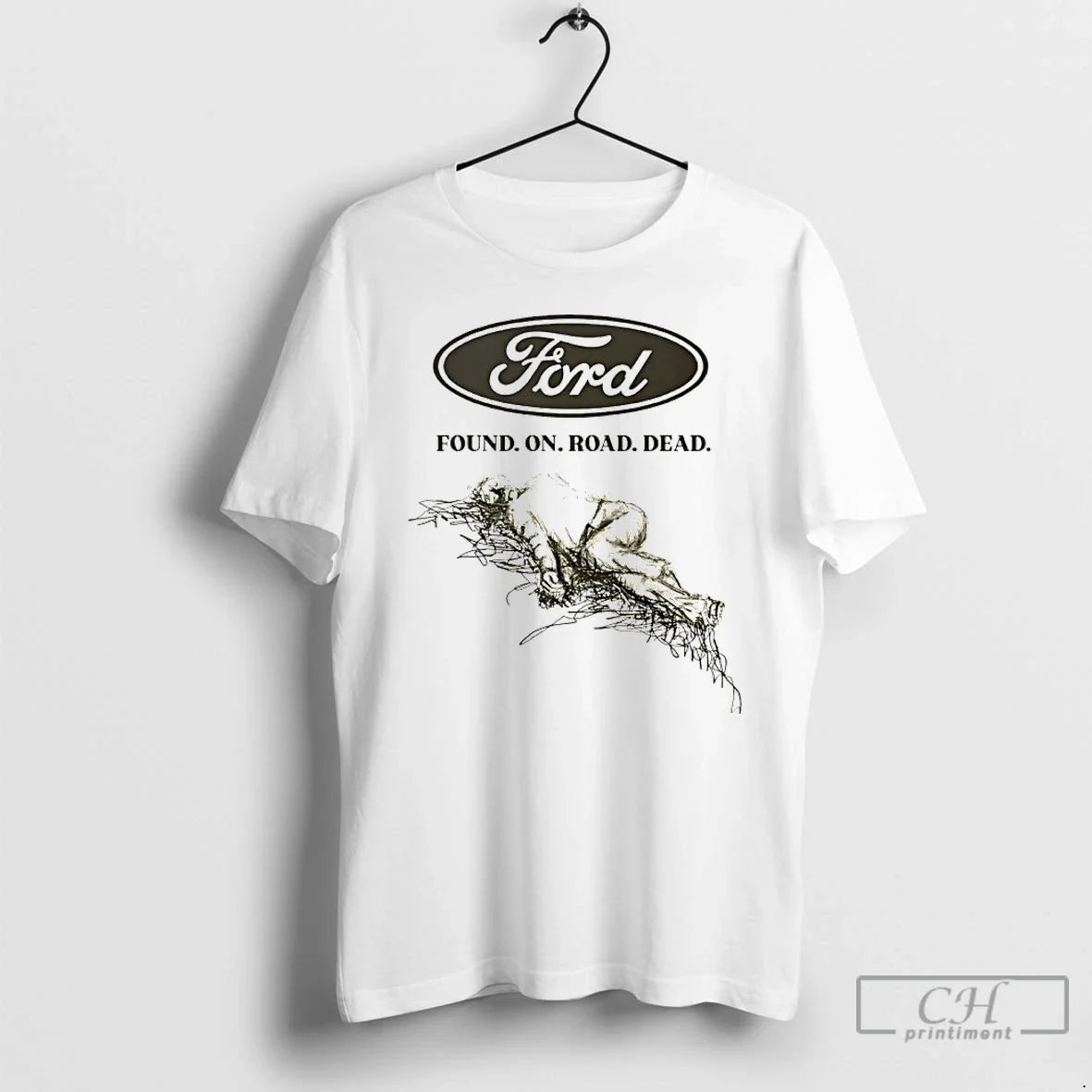 Classic Askt5z94 Found On Road Dead Ford Logo Unisex T-shirt, Sweatshirt, Hoodie, Long Sleeve Tee - T-Shirt, Sweatshirt, Hoodie
