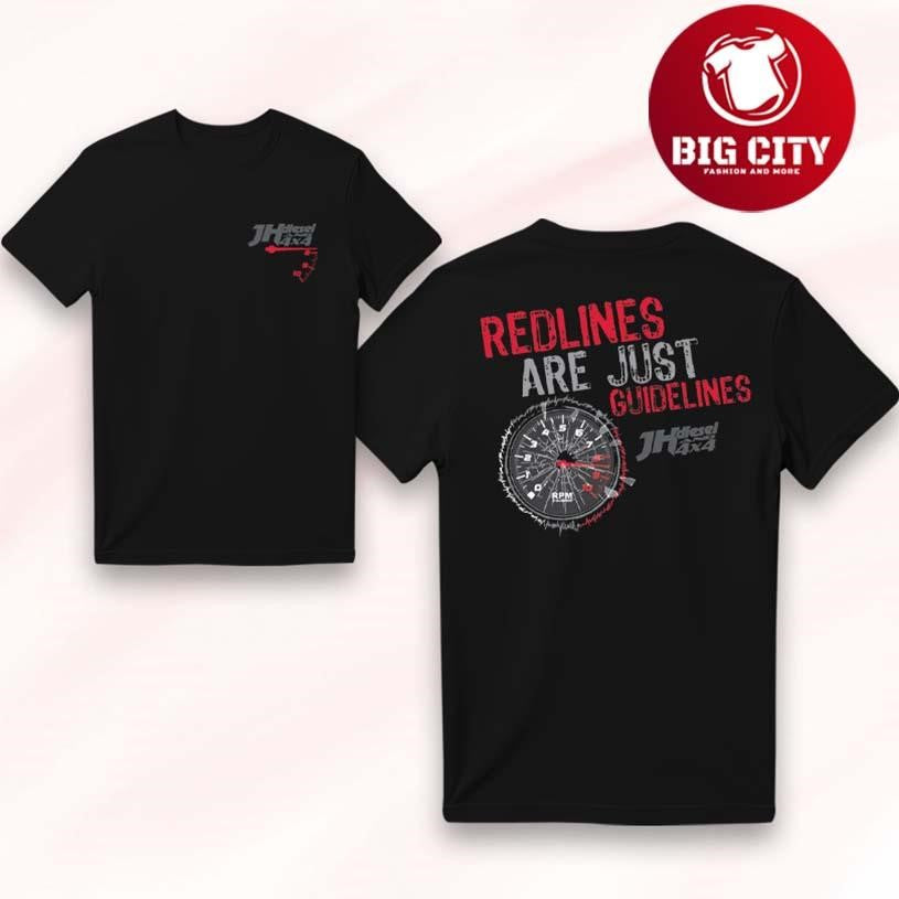 Cleetus Mcfarland JHs Diesel Red Lines Two Sided Shirt Unisex T-shirt, Sweatshirt, Hoodie, Long Sleeve Tee - T-Shirt, Sweatshirt, Hoodie