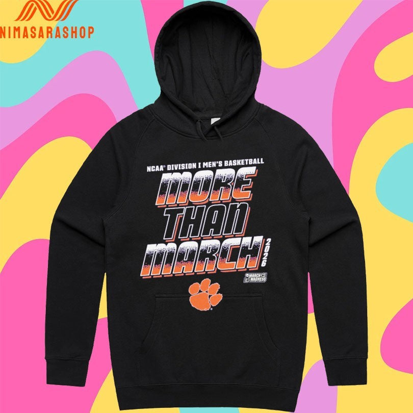 Clemson Tigers 2026 NCAA Division I Men's Basketball - Adult & Kids T-Shirts, Sweatshirts & Hoodies apparel design preview 2
