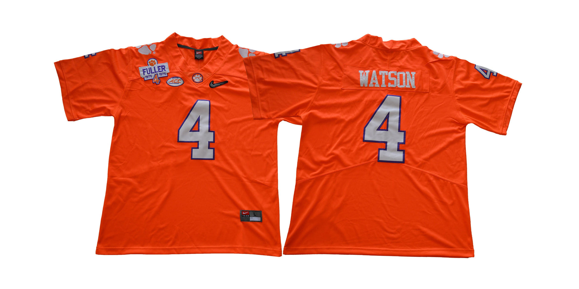 Clemson Tigers 4 College Football Jersey football jersey product view 1