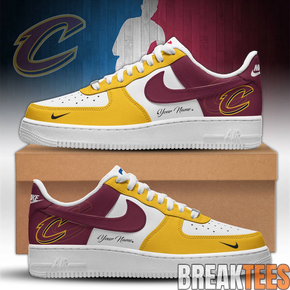 Cleveland Cavaliers Playoffs 2026 Custom AF1 Shoes Unisex T-shirt, Sweatshirt, Hoodie, Long Sleeve Tee - T-Shirt, Sweatshirt, Hoodie