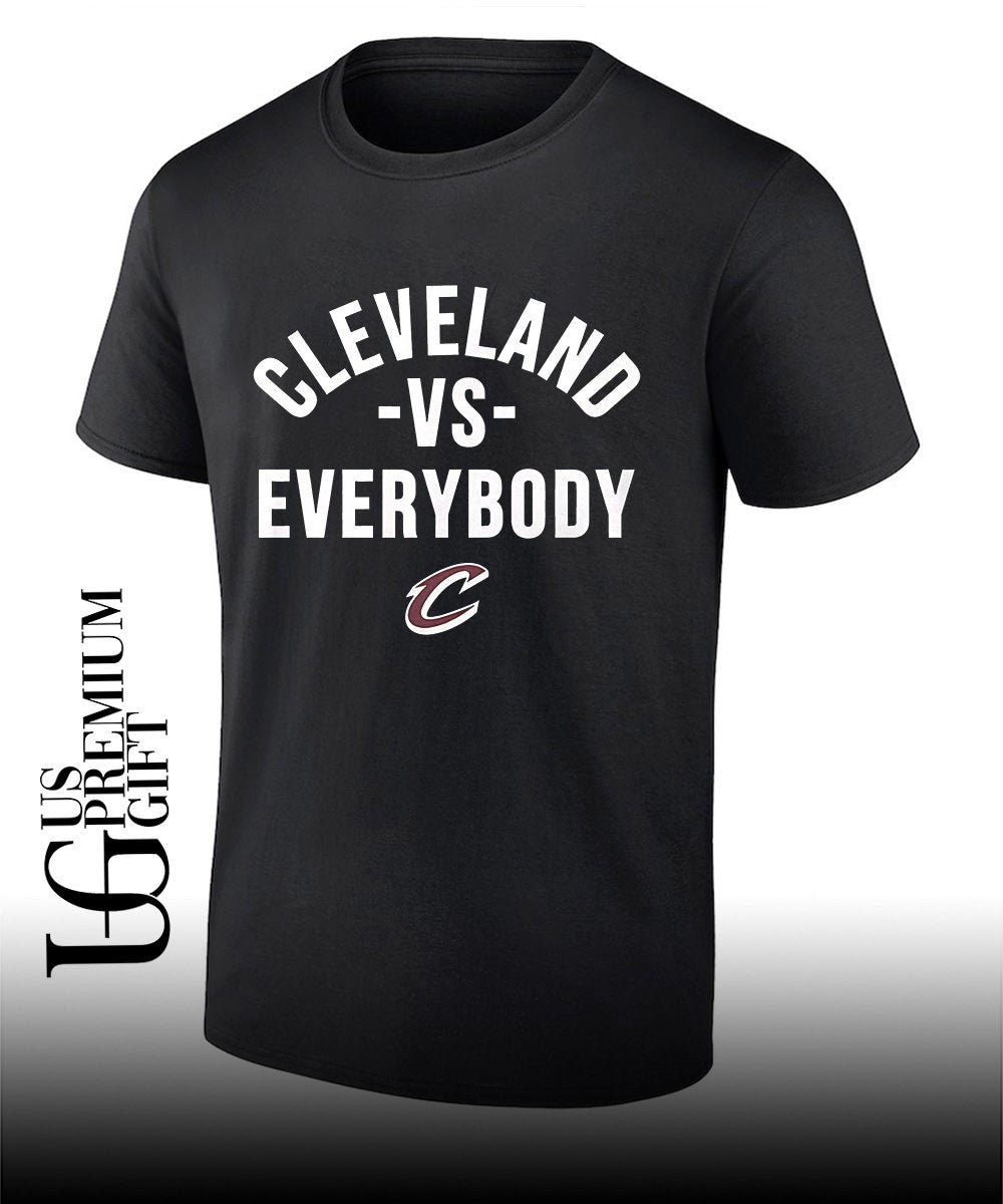 Cleveland Cavaliers vs Everybody NBA 2026 Playoffs shirt Unisex T-shirt, Sweatshirt, Hoodie, Long Sleeve Tee - T-Shirt, Sweatshirt, Hoodie
