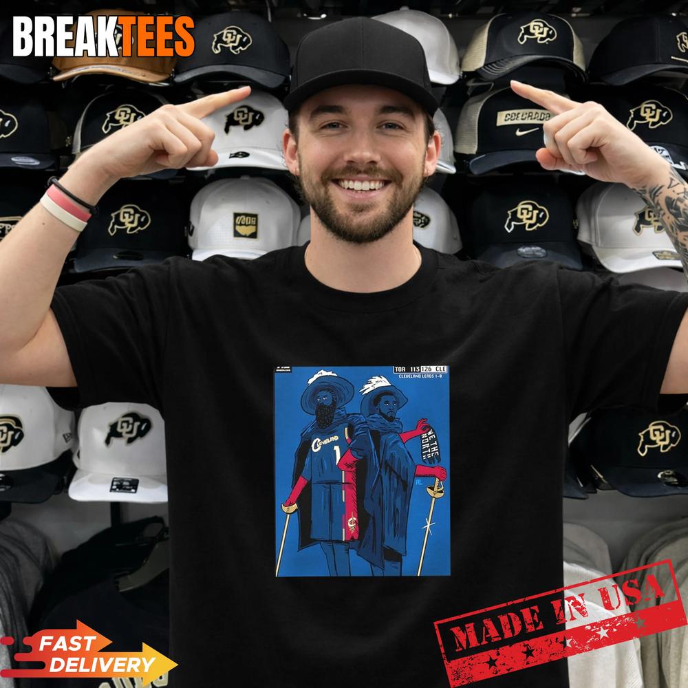 Cleveland Cavaliers vs Toronto Raptors NBA Playoffs 2026 T-Shirt Unisex T-shirt, Sweatshirt, Hoodie, Long Sleeve Tee - T-Shirt, Sweatshirt, Hoodie