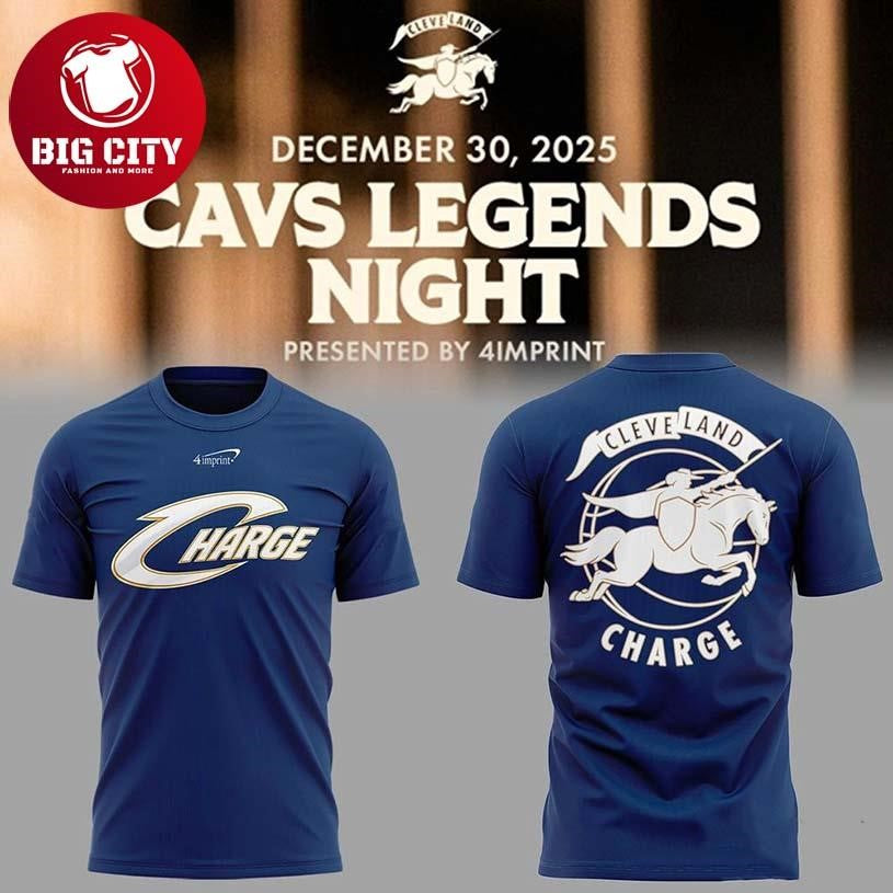 Cleveland Charge Legends Night 2025 Two Sided Shirt Unisex T-shirt, Sweatshirt, Hoodie, Long Sleeve Tee - T-Shirt, Sweatshirt, Hoodie