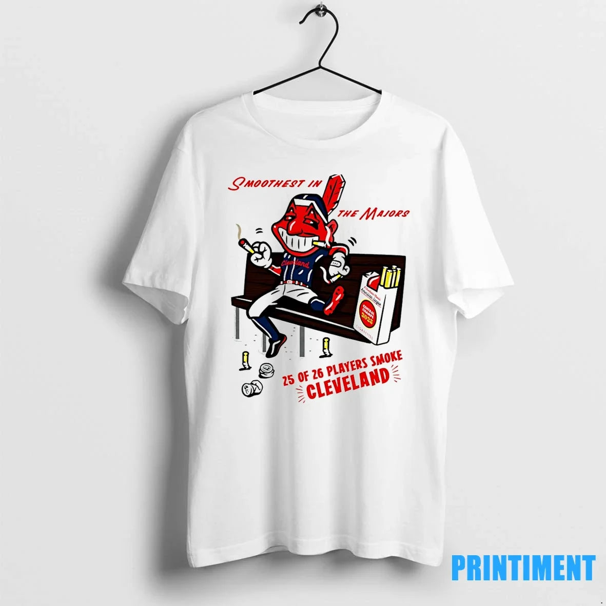 Cleveland Guardians Smoothest In The Majors 25 Of 26 Players Smoke Tshirts Sweater Unisex T-shirt, Sweatshirt, Hoodie, Long Sleeve Tee - T-Shirt, Sweatshirt, Hoodie