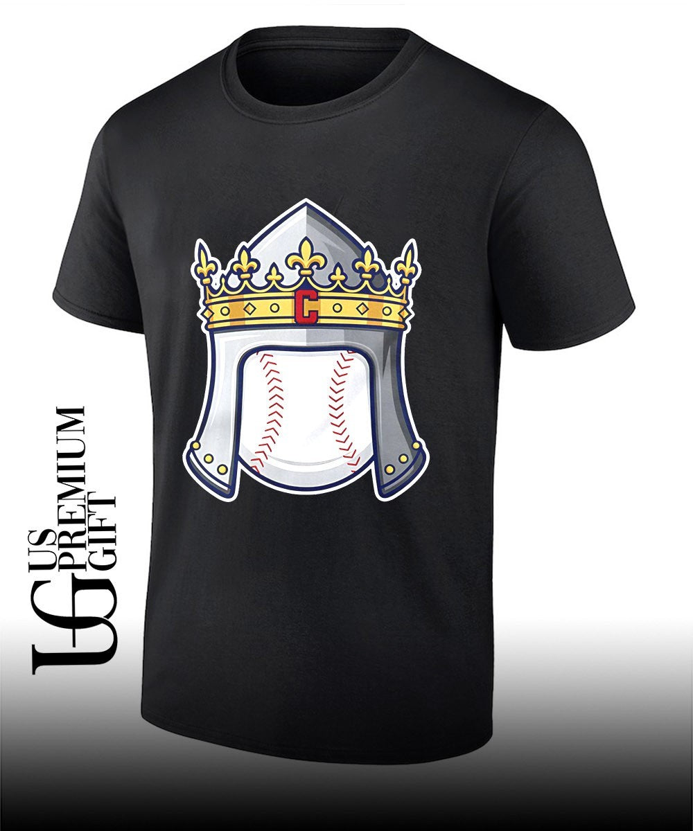 Cleveland Knight helmet Cleveland Guardians baseball shirt Unisex T-shirt, Sweatshirt, Hoodie, Long Sleeve Tee - T-Shirt, Sweatshirt, Hoodie