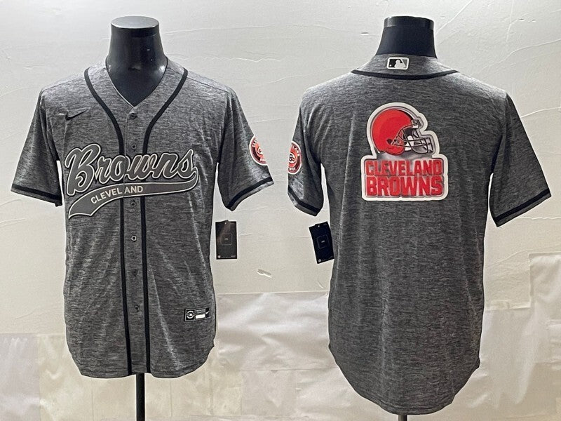 Cleveland Browns Collaboration Style 6 Football Jersey football jersey product view 1