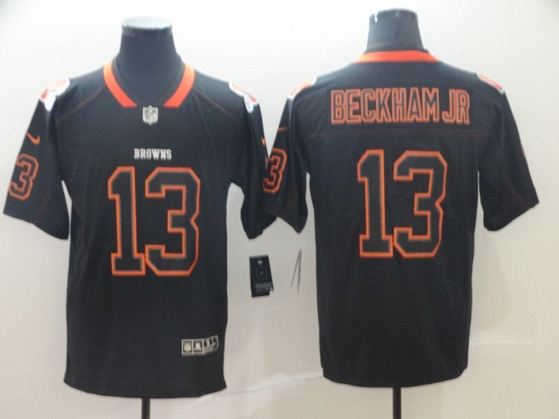 Cleveland Browns #13 Odell Beckham Jr Legend Lights Out 084 Football Jersey football jersey product view 1