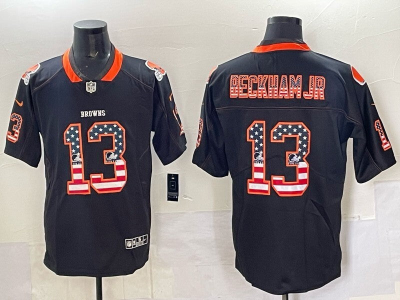 Cleveland Browns #13 Odell Beckham Jr Special Edition Style 2 Football Jersey football jersey product view 1