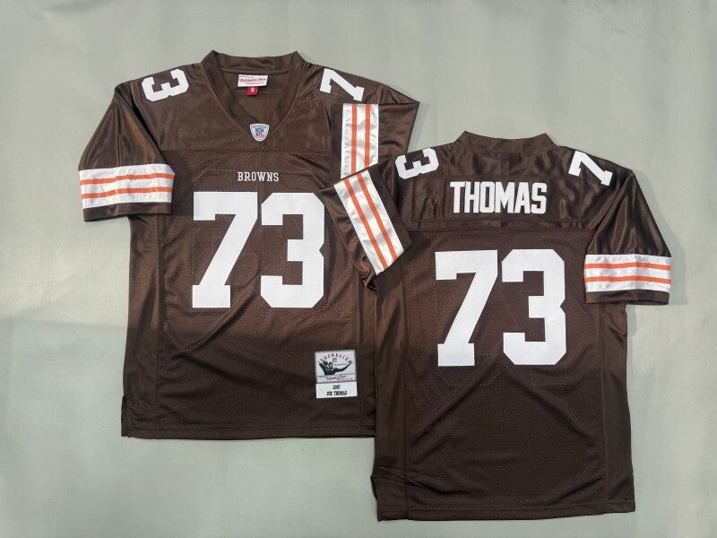 Cleveland Browns #73 Joe Thomas Cleveland Browns Style 1 Football Jersey football jersey product view 1