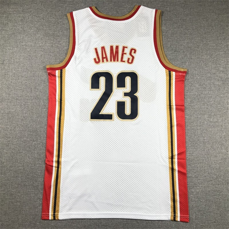 Cleveland Cavaliers Cavaliers 23 Retro White s-xxl Style 3 Basketball Jersey basketball jersey product view 1