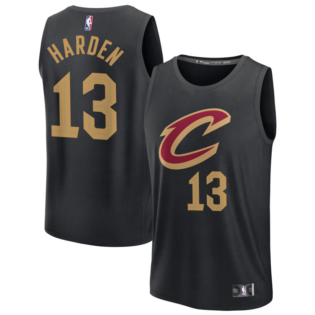 Cleveland Cavaliers #13 James Harden Style 2 Basketball Jersey basketball jersey product view 1
