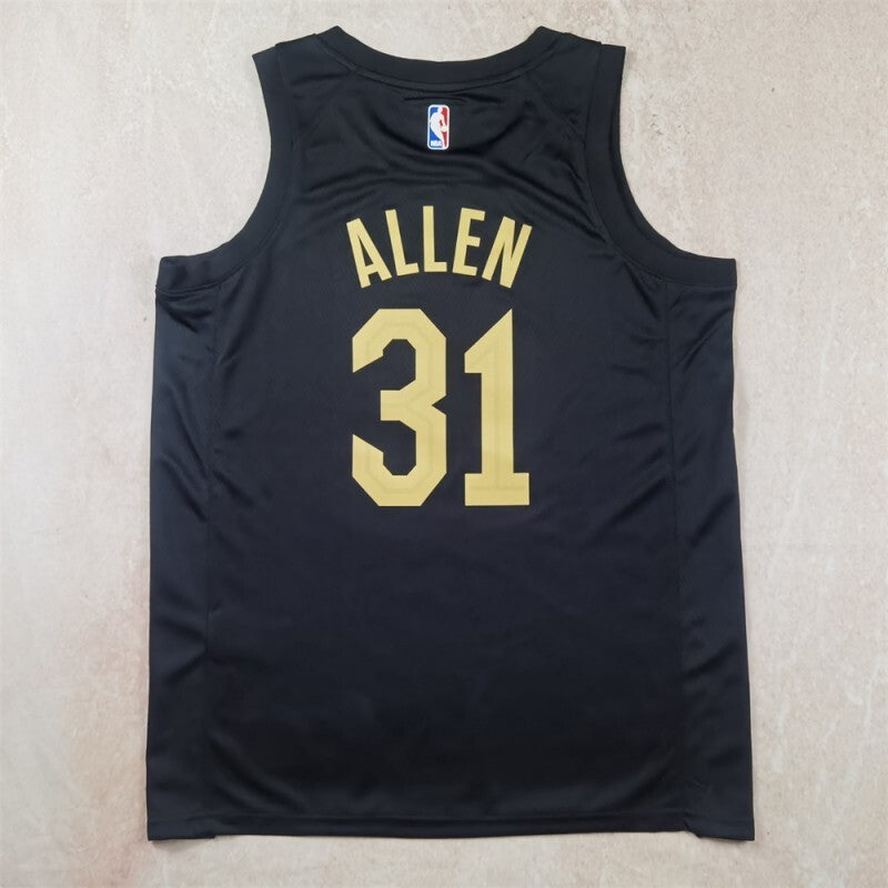 Cleveland Cavaliers #31 Jarrett Allen Hot Press Cavaliers Style 2 Basketball Jersey basketball jersey product view 1