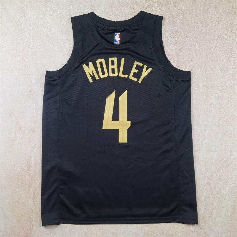 Cleveland Cavaliers #4 Mobley Hot Press Cavaliers Style 1 Basketball Jersey basketball jersey product view 1