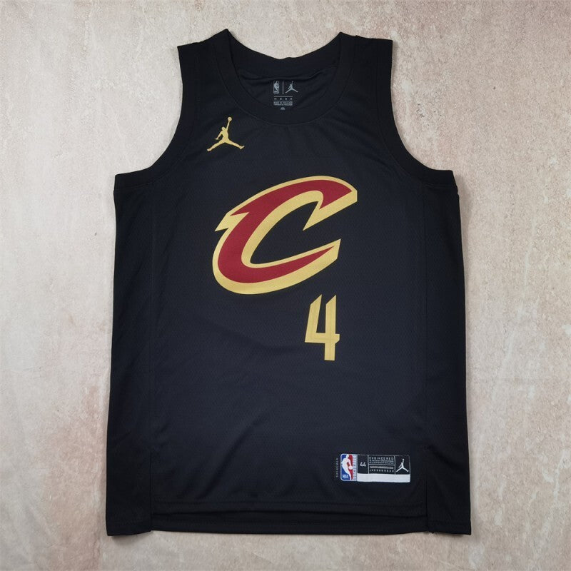 Cleveland Cavaliers #4 Mobley Hot Press Cavaliers Style 2 Basketball Jersey basketball jersey product view 1