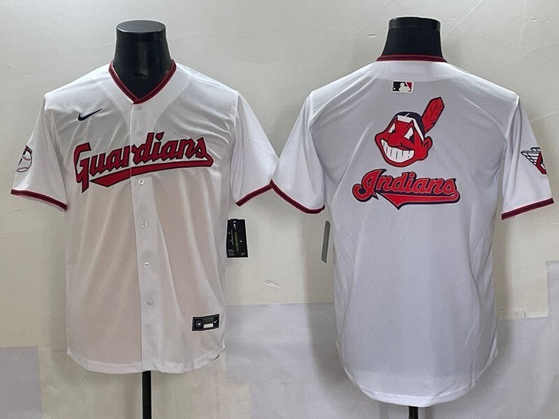 Cleveland Guardians Indians Adult Style 1 Baseball Jersey baseball jersey product view 1