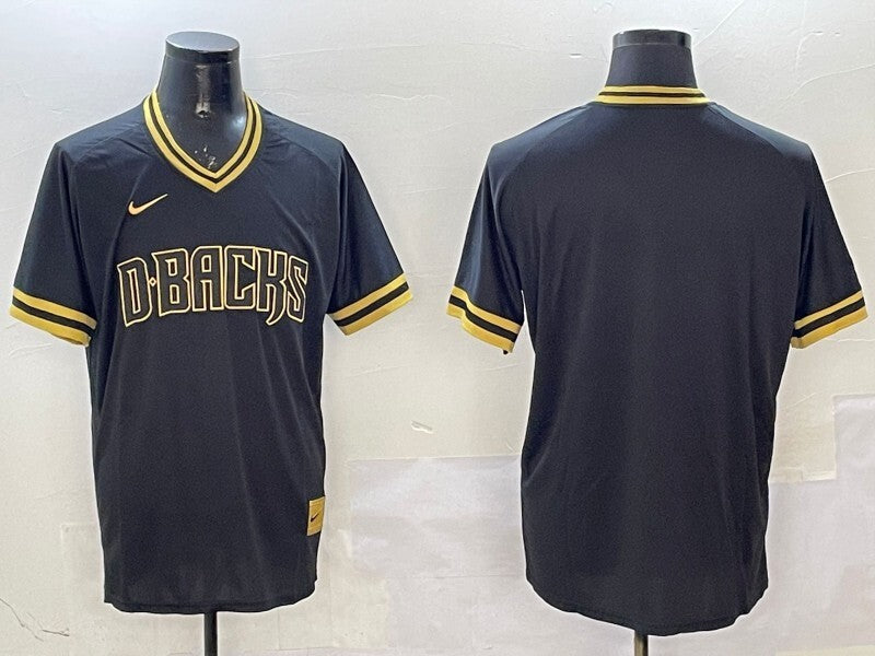 Cleveland Guardians Indians Black Gold Adult Style 2 Baseball Jersey baseball jersey product view 1