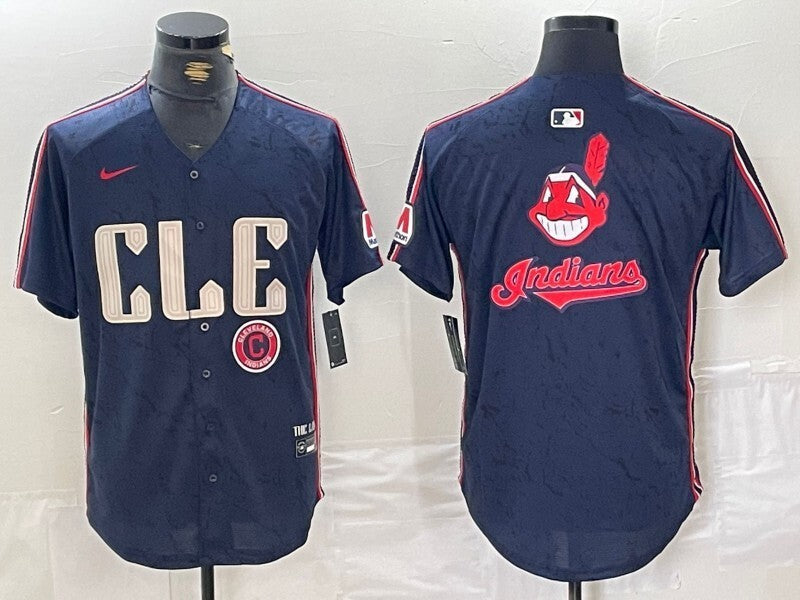 Cleveland Guardians Indians City Style 1 Baseball Jersey baseball jersey product view 1