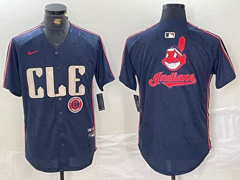 Cleveland Guardians Indians City Style 7 Baseball Jersey baseball jersey product view 1