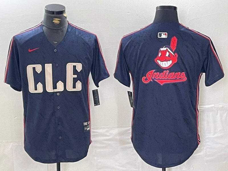 Cleveland Guardians Indians City Style 8 Baseball Jersey baseball jersey product view 1
