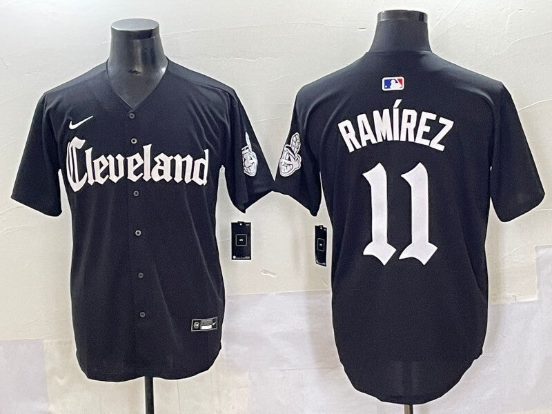 Cleveland Guardians #11 Jose Ramirez Indians 5 Collaboration Style 2 Baseball Jersey baseball jersey product view 1