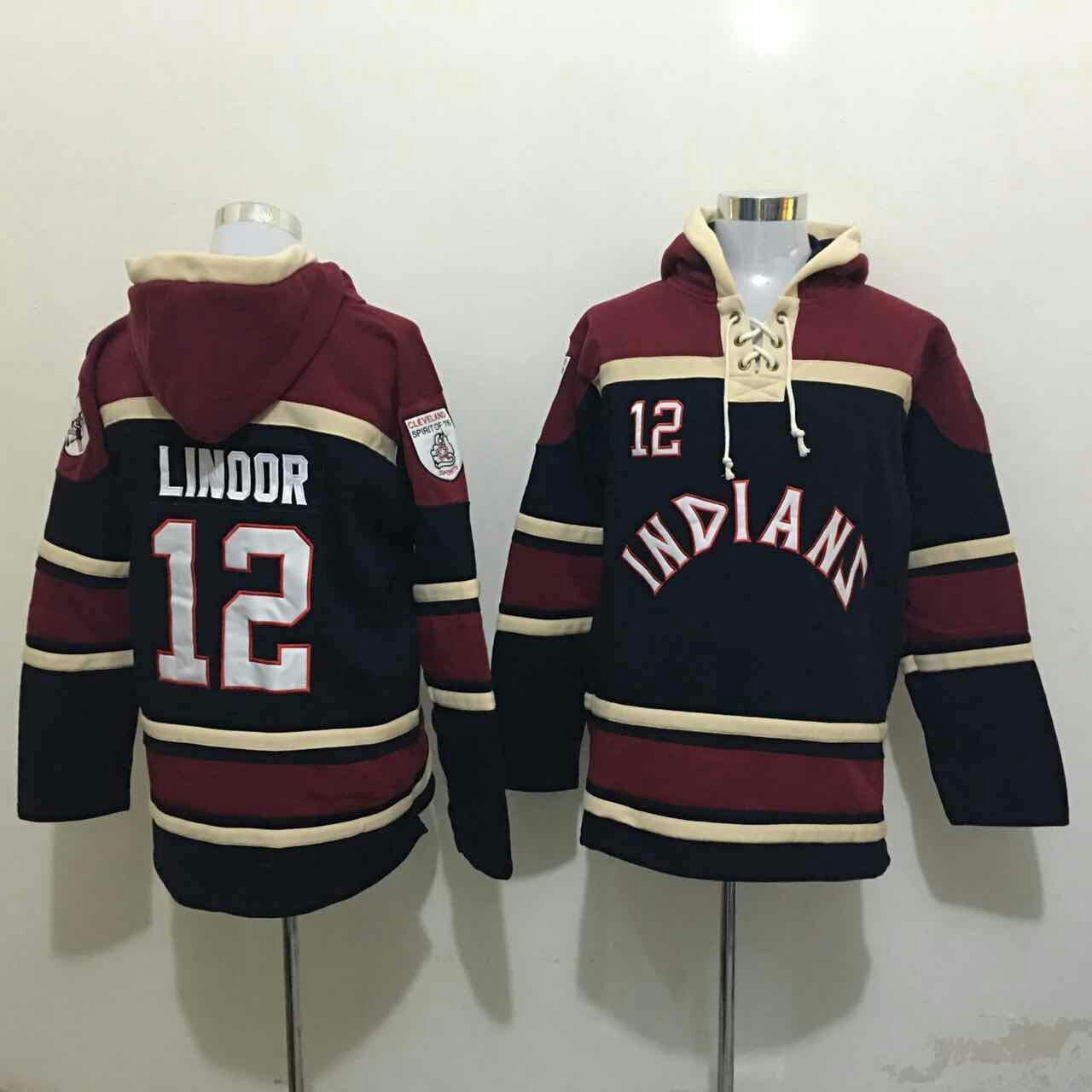 Cleveland Indians Style 1 Baseball Jersey baseball jersey product view 1