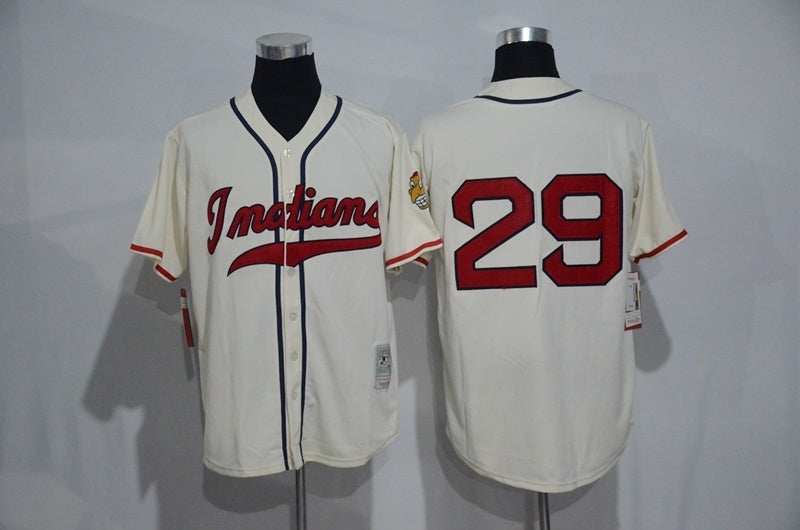 Cleveland Indians #29 Style 3 Baseball Jersey baseball jersey product view 1