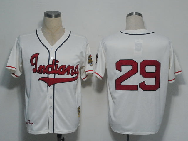Cleveland Indians #29 Style 4 Baseball Jersey baseball jersey product view 1