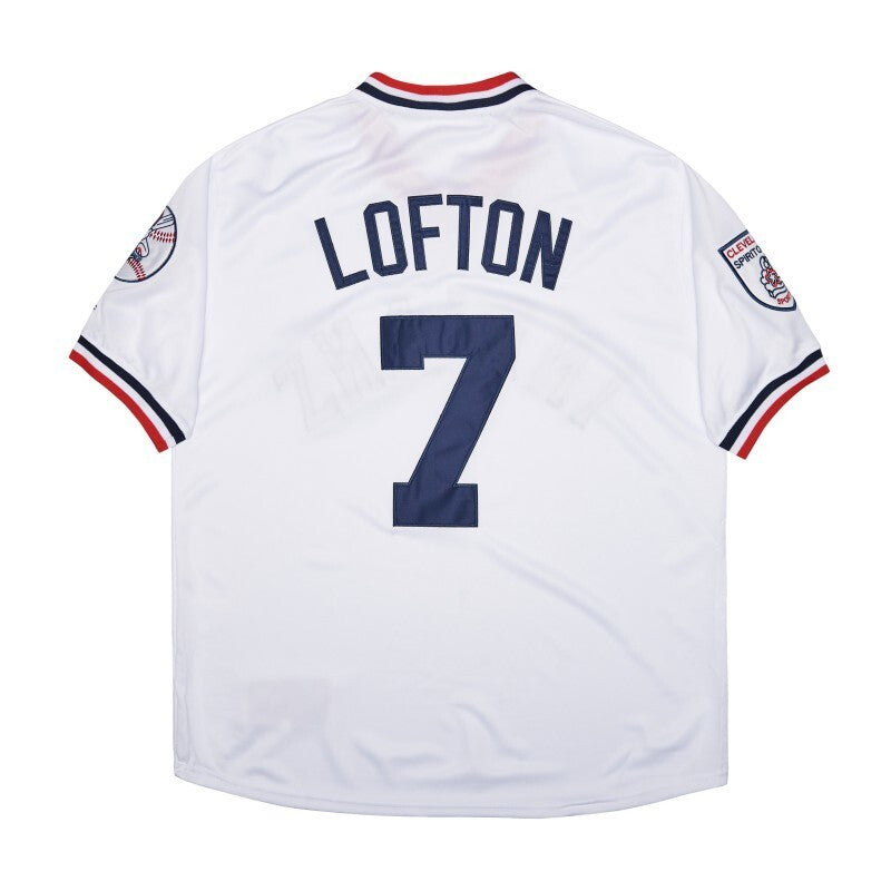 Cleveland #7 Kenny Lofton Style 1 Baseball Jersey baseball jersey product view 1