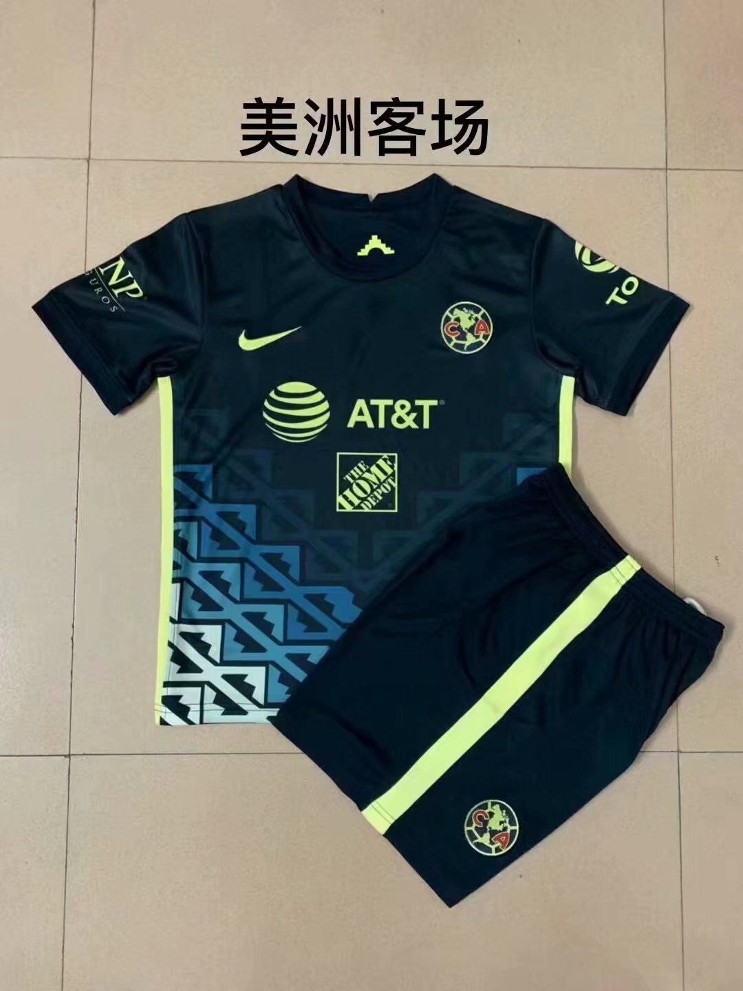 Club America 21-22 Style 2 Soccer Jersey sports jersey product view 1