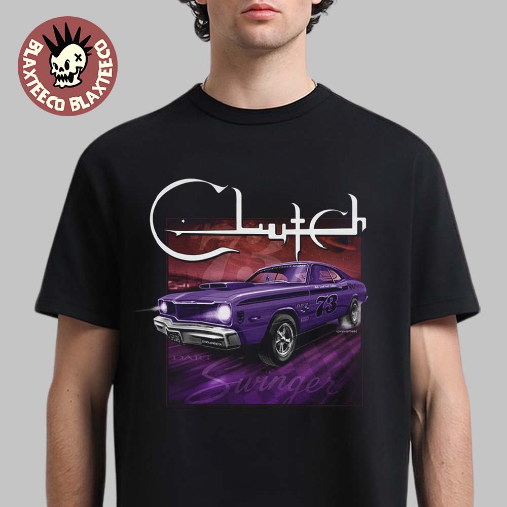 Clutch Purple 73 Dodge Swinger T-Shirt Unisex T-shirt, Sweatshirt, Hoodie, Long Sleeve Tee - T-Shirt, Sweatshirt, Hoodie