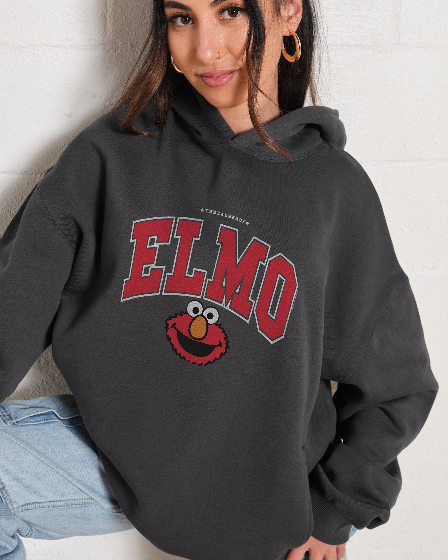 Elmo College Hoodie Unisex T-shirt, Sweatshirt, Hoodie, Long Sleeve Tee - T-Shirt, Sweatshirt, Hoodie