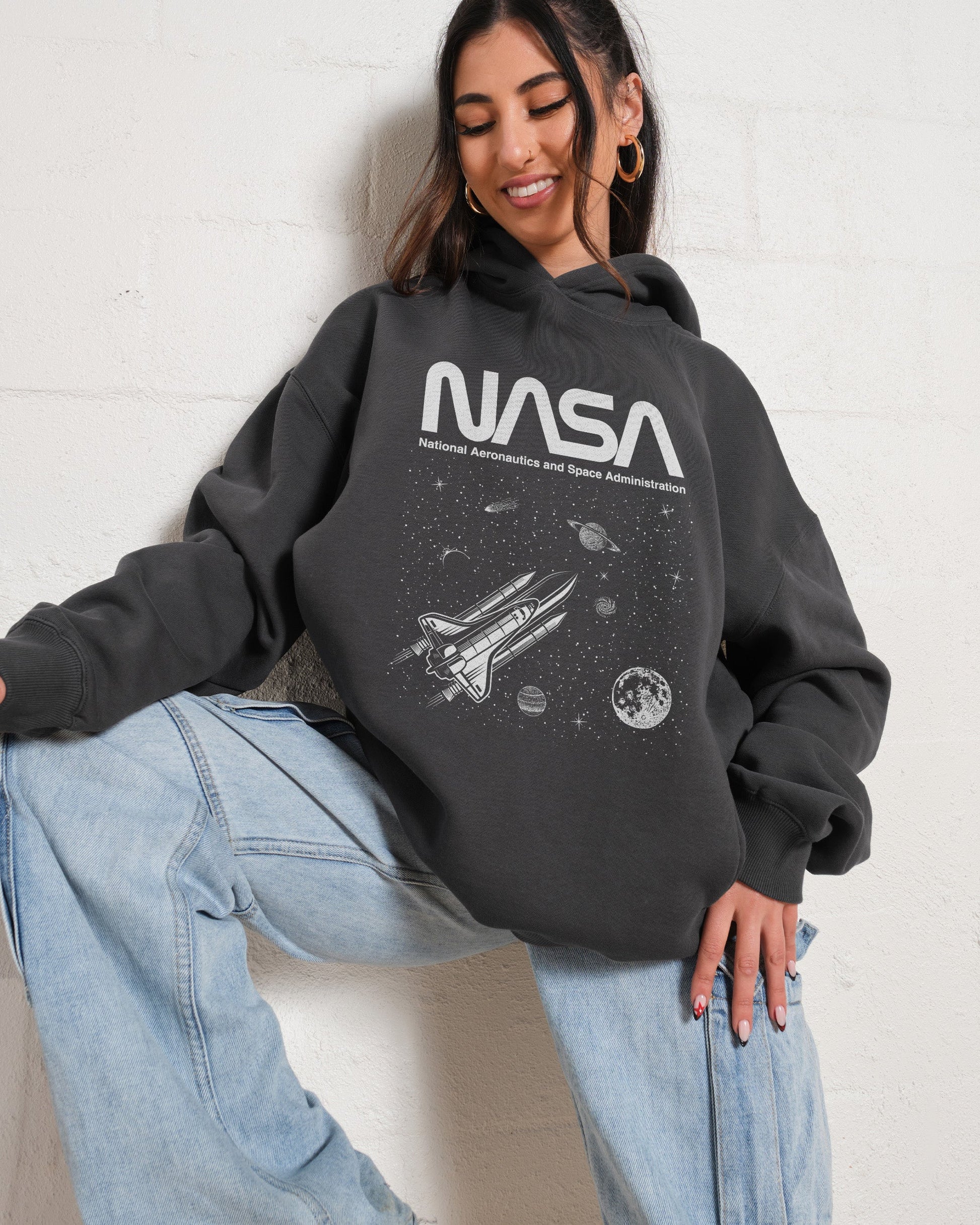 NASA Galaxy Hoodie Unisex T-shirt, Sweatshirt, Hoodie, Long Sleeve Tee - T-Shirt, Sweatshirt, Hoodie