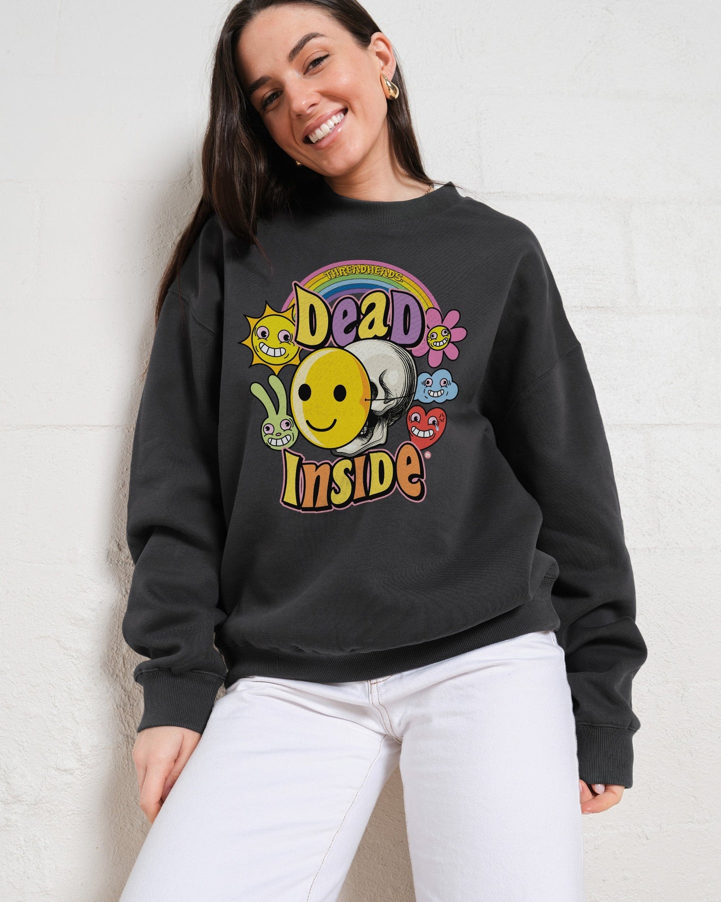 Dead Inside Hoodie Unisex T-shirt, Sweatshirt, Hoodie, Long Sleeve Tee - T-Shirt, Sweatshirt, Hoodie