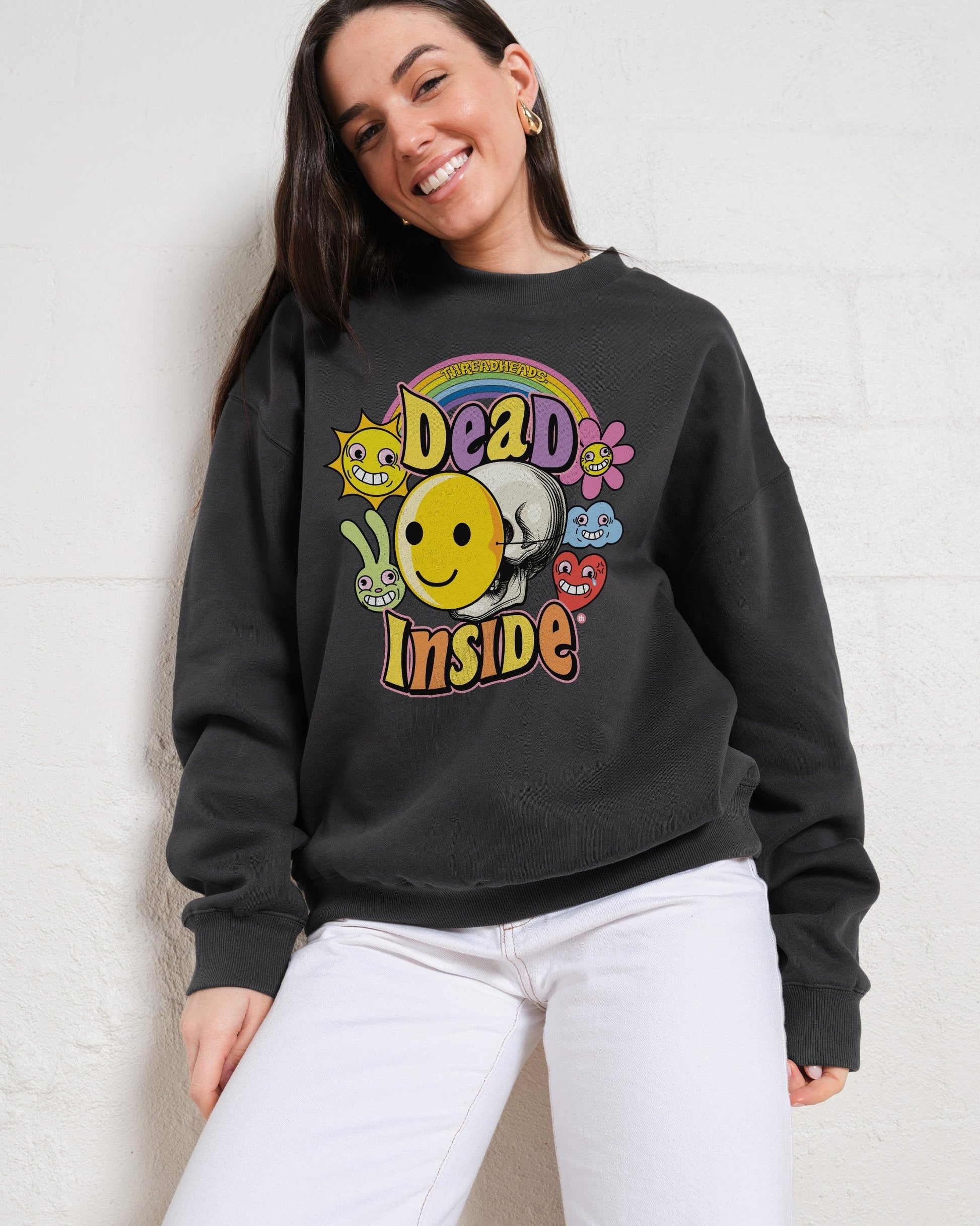 Dead Inside Hoodie Unisex T-shirt, Sweatshirt, Hoodie, Long Sleeve Tee - T-Shirt, Sweatshirt, Hoodie