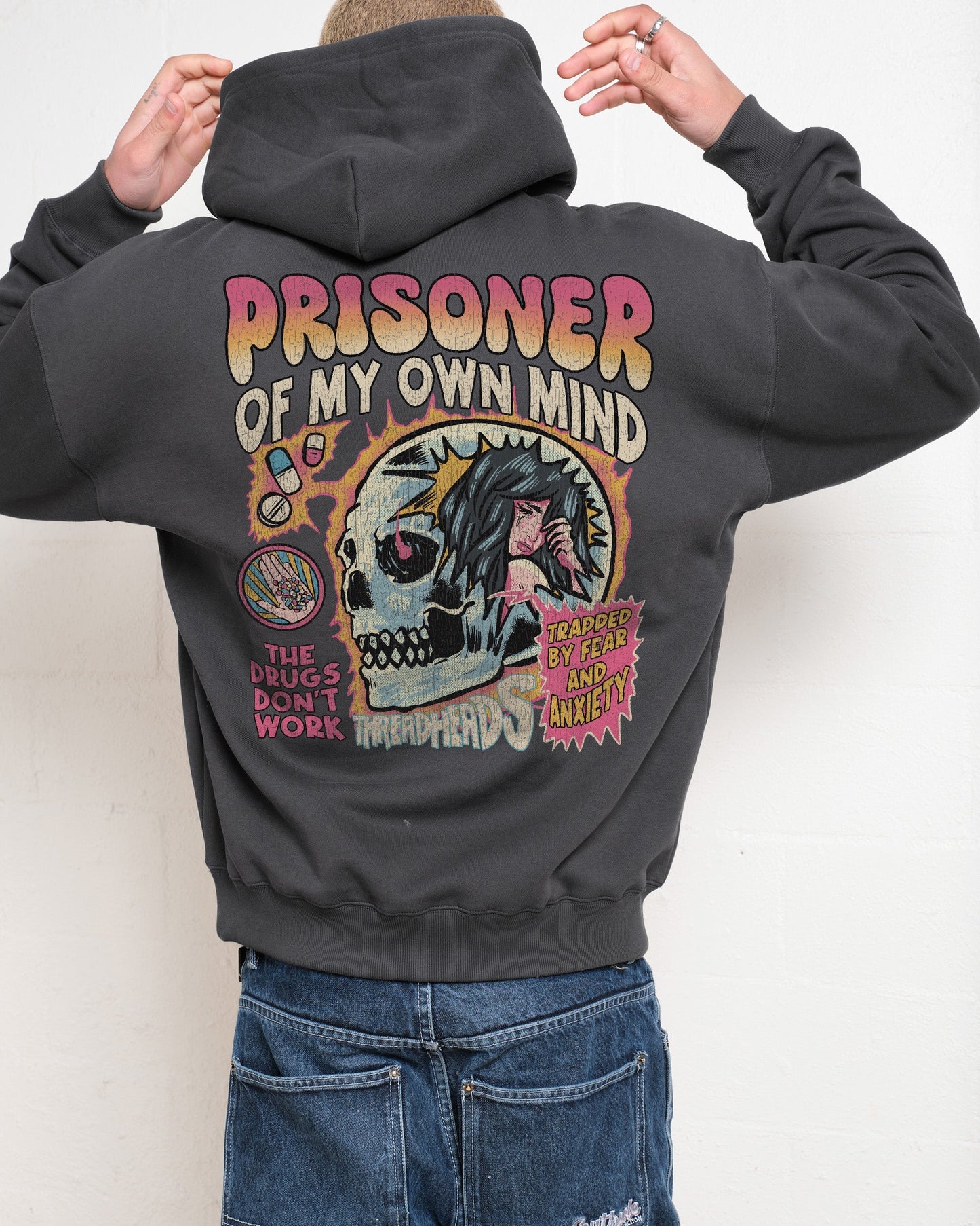 Prisoner Of My Own Mind Hoodie Unisex T-shirt, Sweatshirt, Hoodie, Long Sleeve Tee - T-Shirt, Sweatshirt, Hoodie