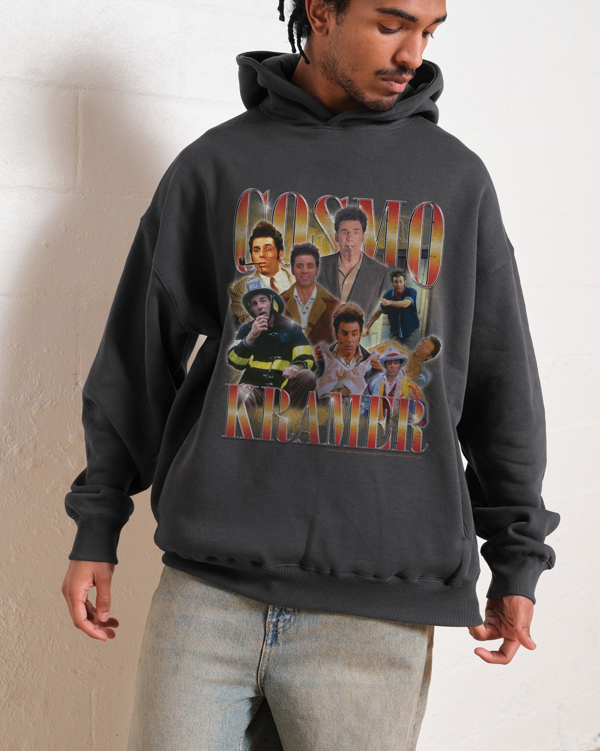 Vintage Kramer Hoodie Unisex T-shirt, Sweatshirt, Hoodie, Long Sleeve Tee - T-Shirt, Sweatshirt, Hoodie
