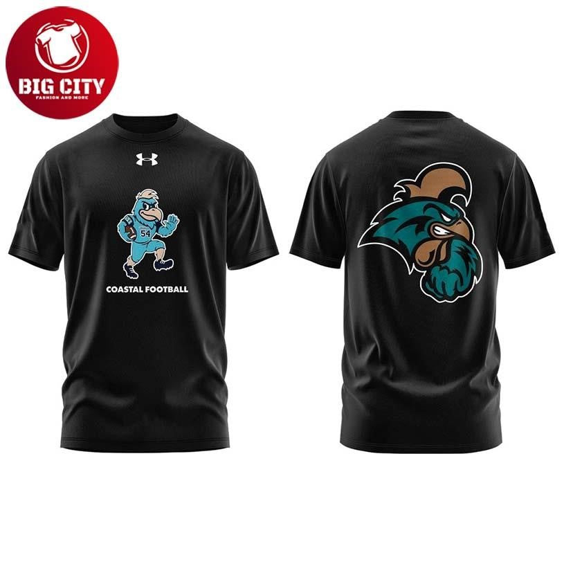 Coastal Carolina Chanticleers Mascots Two Sided Shirt Unisex T-shirt, Sweatshirt, Hoodie, Long Sleeve Tee - T-Shirt, Sweatshirt, Hoodie