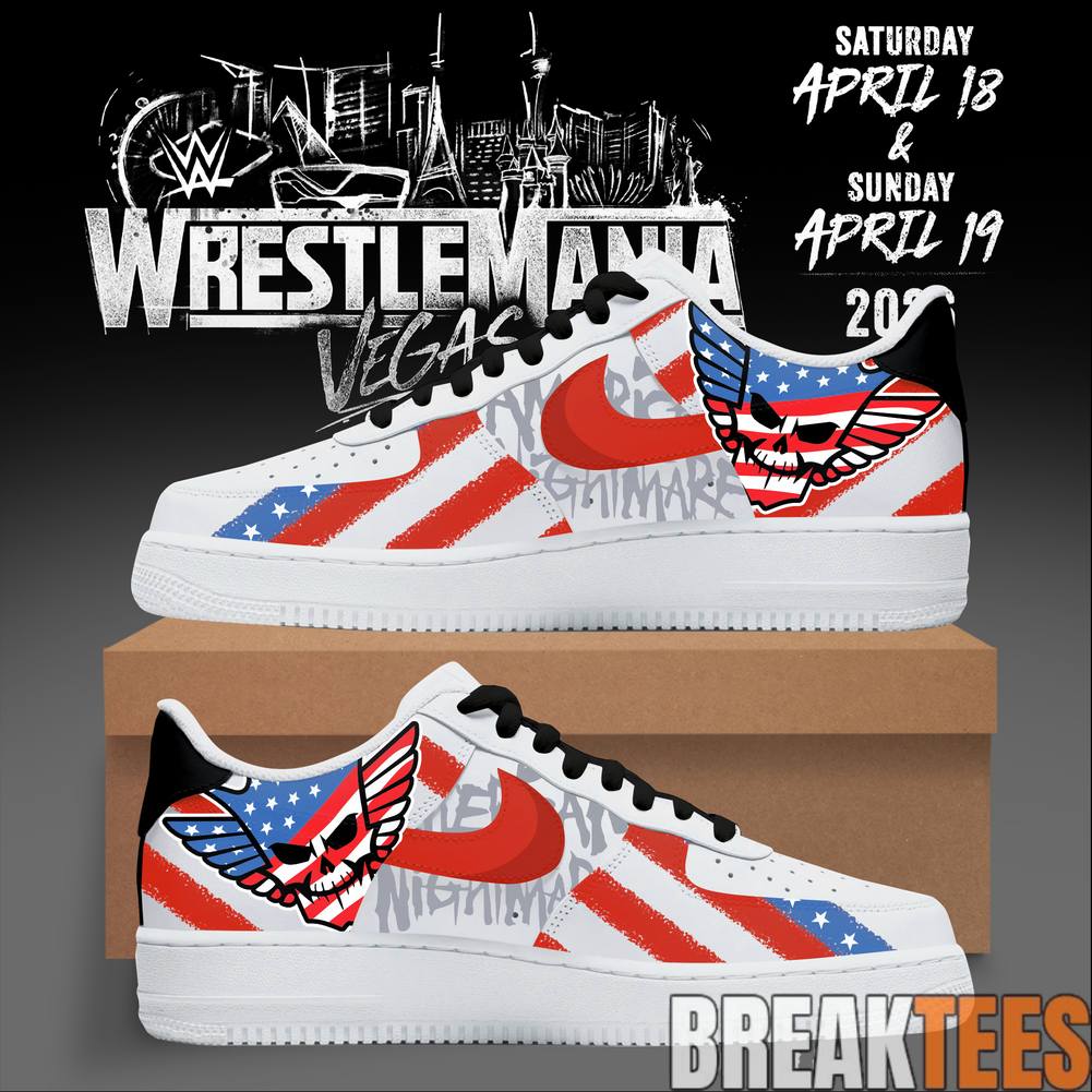 Cody Rhodes Nightmare Legacy Air Force 1 Sneaker Unisex T-shirt, Sweatshirt, Hoodie, Long Sleeve Tee - T-Shirt, Sweatshirt, Hoodie