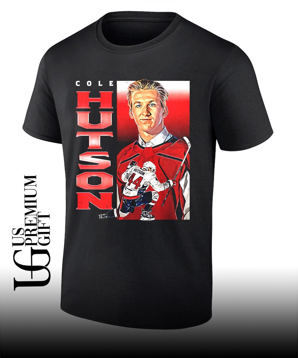 Cole Hutson Washington Capitals hockey graphic shirt Unisex T-shirt, Sweatshirt, Hoodie, Long Sleeve Tee - T-Shirt, Sweatshirt, Hoodie