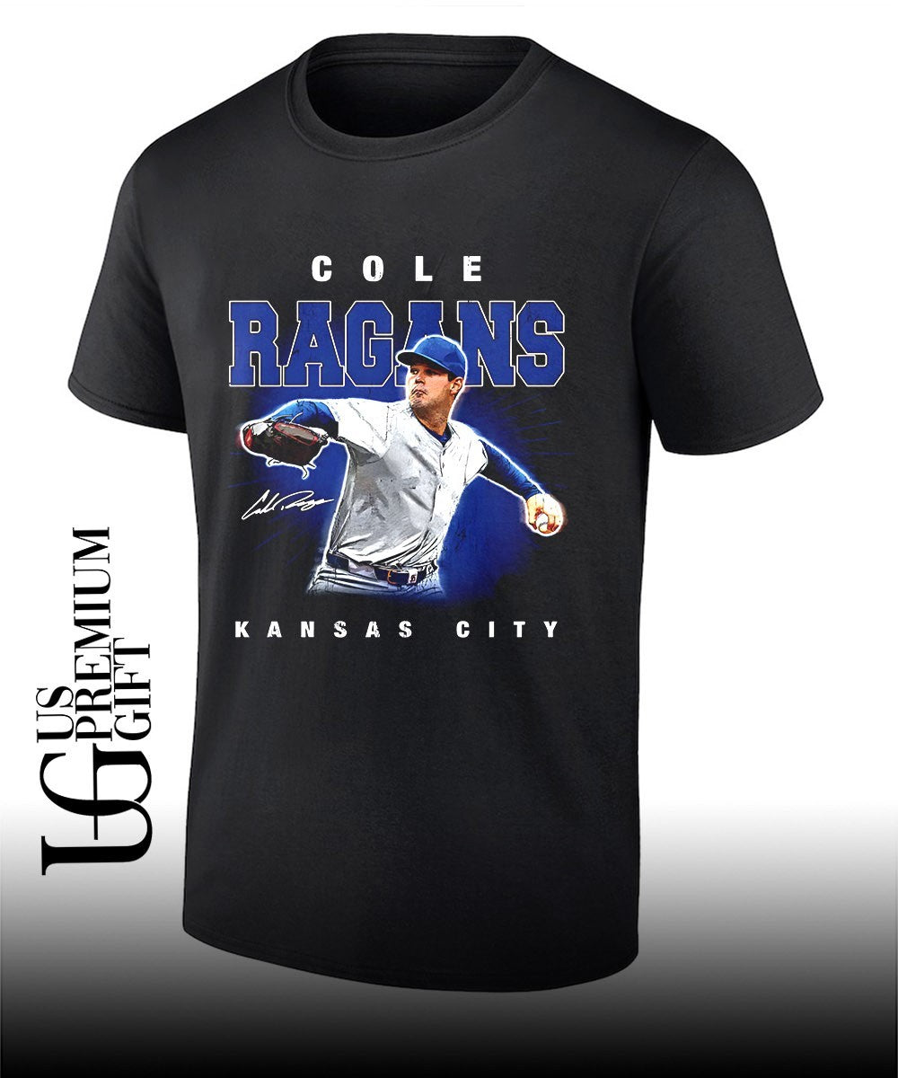 Cole Ragans Kansas City Royals baseball signature graphic shirt Unisex T-shirt, Sweatshirt, Hoodie, Long Sleeve Tee - T-Shirt, Sweatshirt, Hoodie
