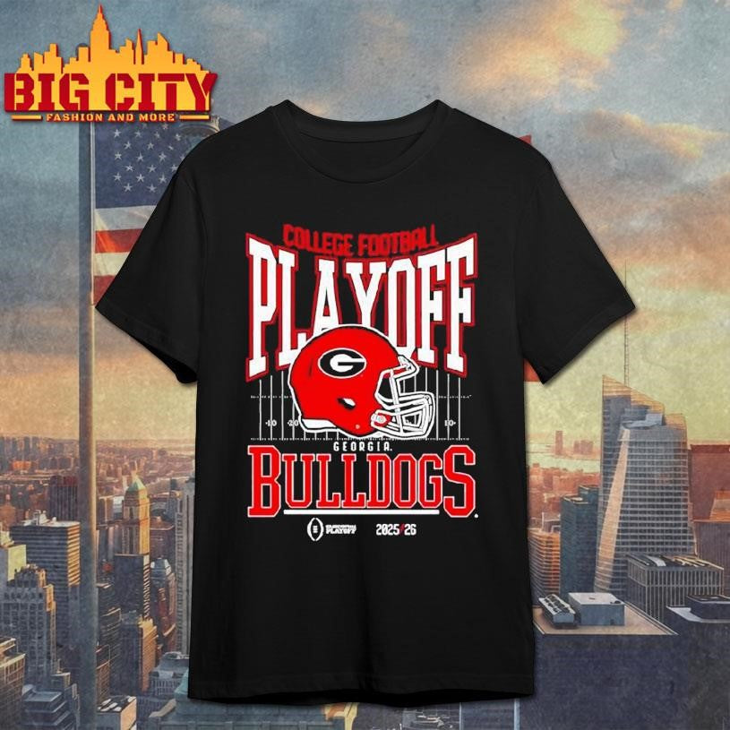 College Football Playoff 2025-26 Georgia Playoff Bound Shirt Unisex T-shirt, Sweatshirt, Hoodie, Long Sleeve Tee - T-Shirt, Sweatshirt, Hoodie