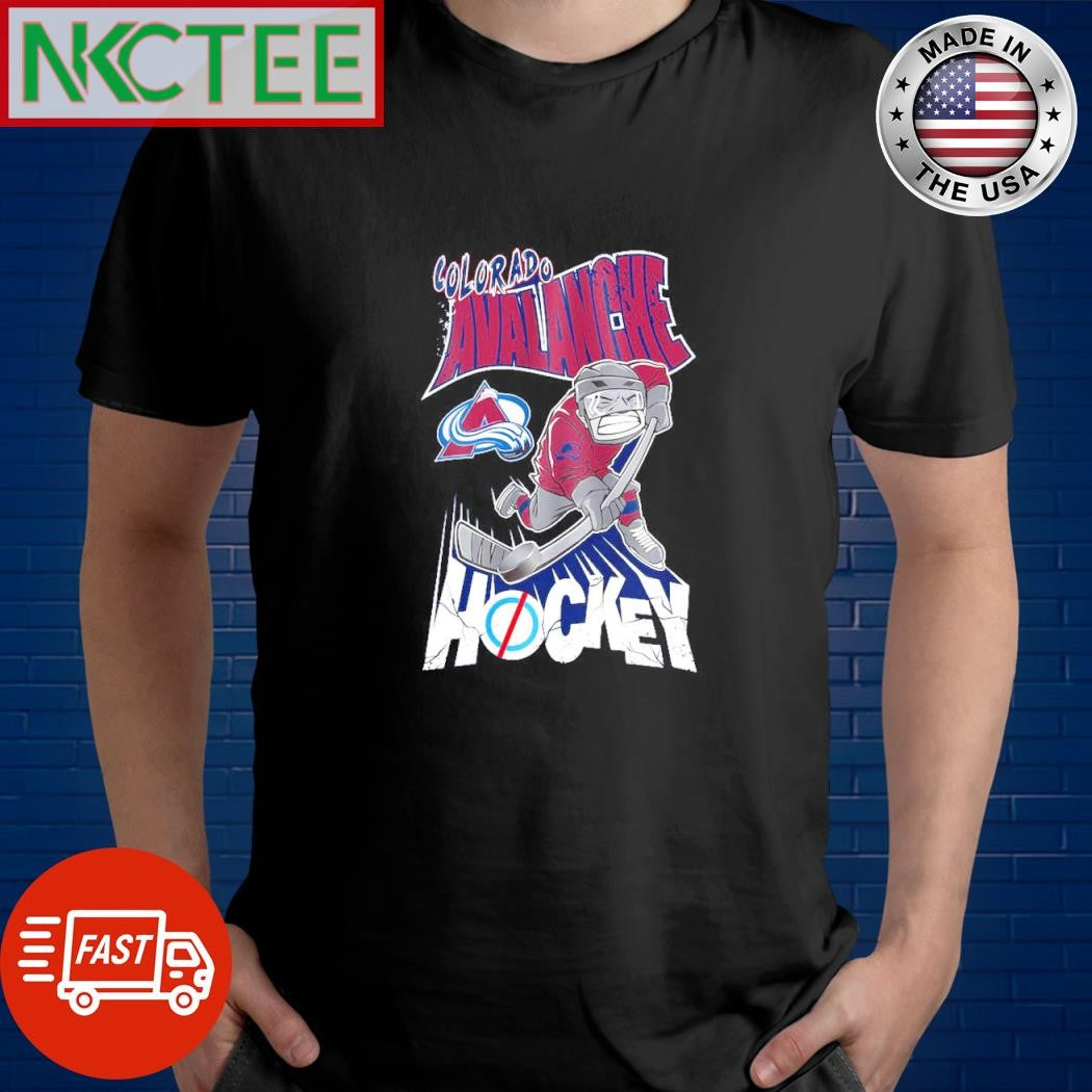 Colorado Avalanche hockey Outerstuff Toddler One Timer cartoon shirt Unisex T-shirt, Sweatshirt, Hoodie, Long Sleeve Tee - T-Shirt, Sweatshirt, Hoodie