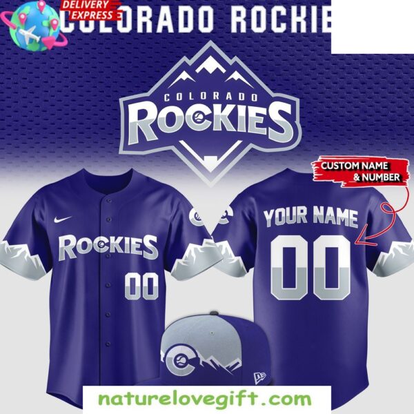 Colorado Rockies 2025 Baseball Jersey New Season baseball jersey product view 1